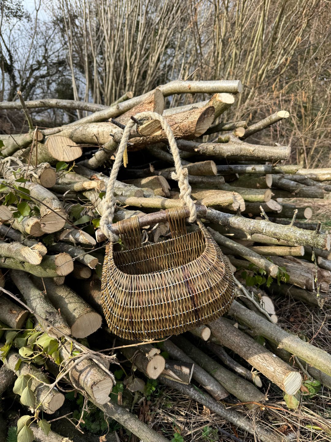 Guernsey Basket (Ponier à cou) making course