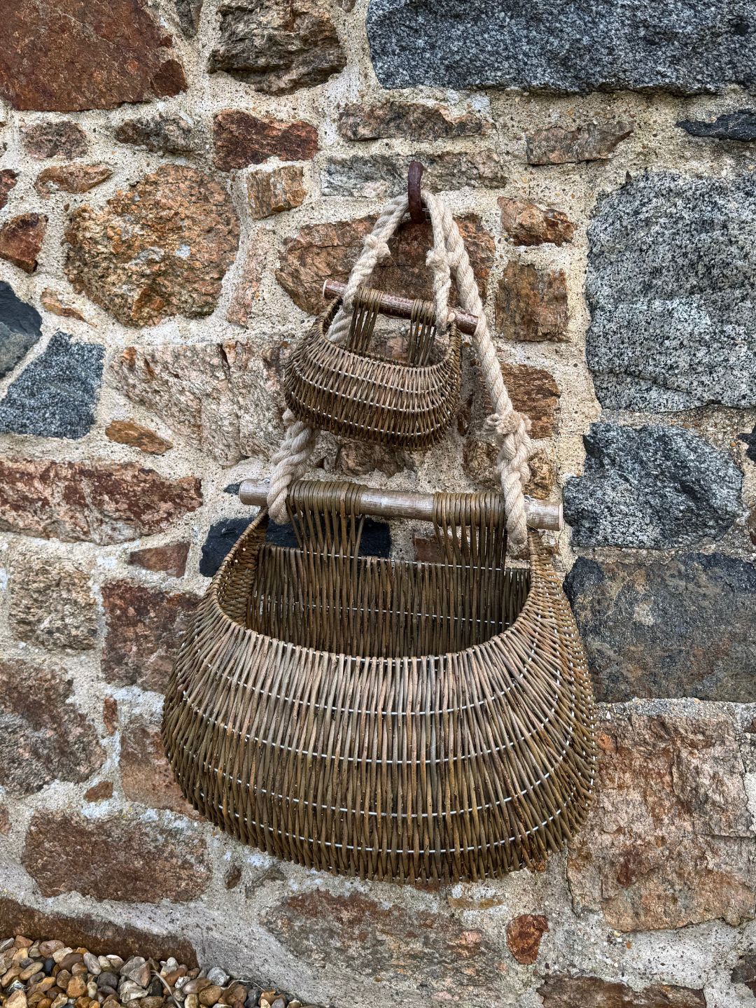 Mini Guernsey basket making workshop, at Meadow Stockbridge