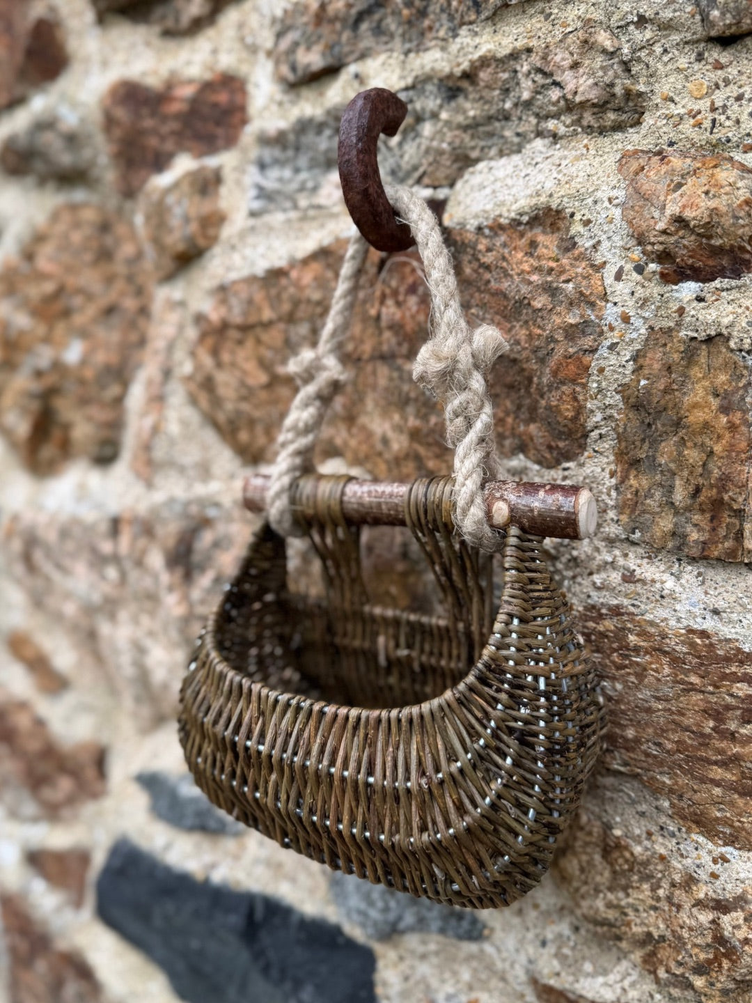 Mini Guernsey basket making workshop, at Meadow Stockbridge