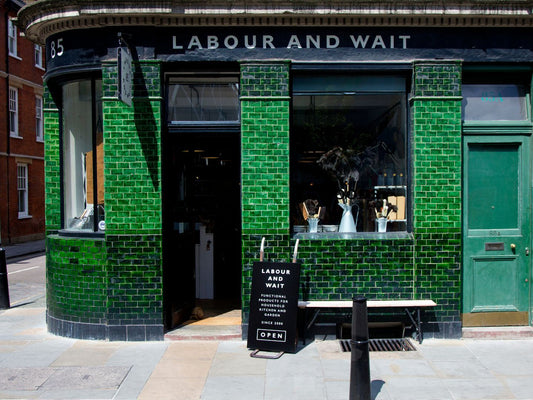 Labour and Wait: guernseys and baskets