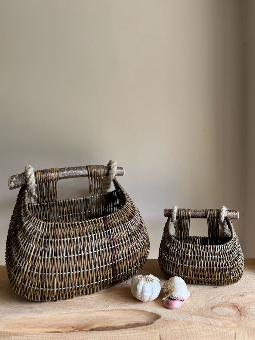 Mini Guernsey basket making workshop, at Meadow Stockbridge