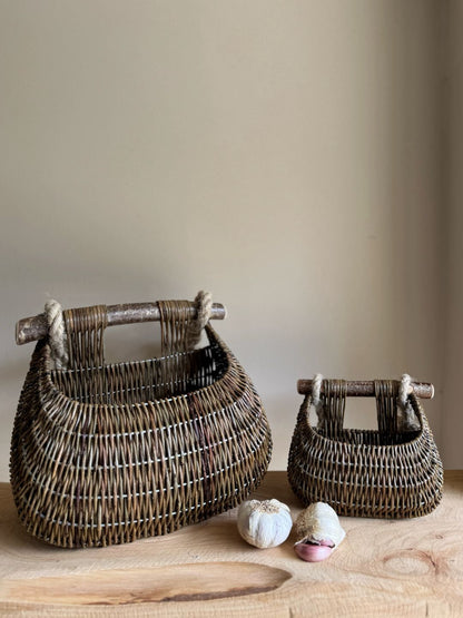Mini Guernsey basket making workshop, at Meadow Stockbridge